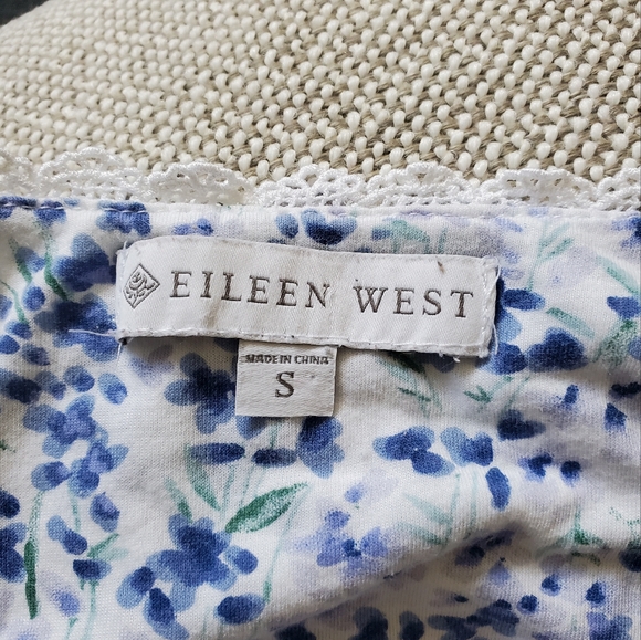 Eileen West Cottagecore Floral Nightgown.  Size Small - Picture 4 of 5